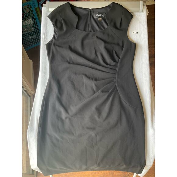 Chelsea Rose Women’s Sleeveless Knee Length Dress size 14 US, Solid Black - Picture 13 of 13